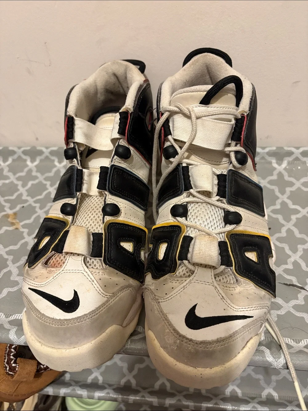 Nike Air More Uptempo ’96 “Primary Colors,” style DM1297-100, men’s size 10